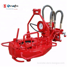Hydraulic power tong for drill pipe casing and tubing